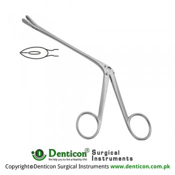 Weil Ethmoid Forcep With Neck Stainless Steel, 12 cm - 4 3/4"